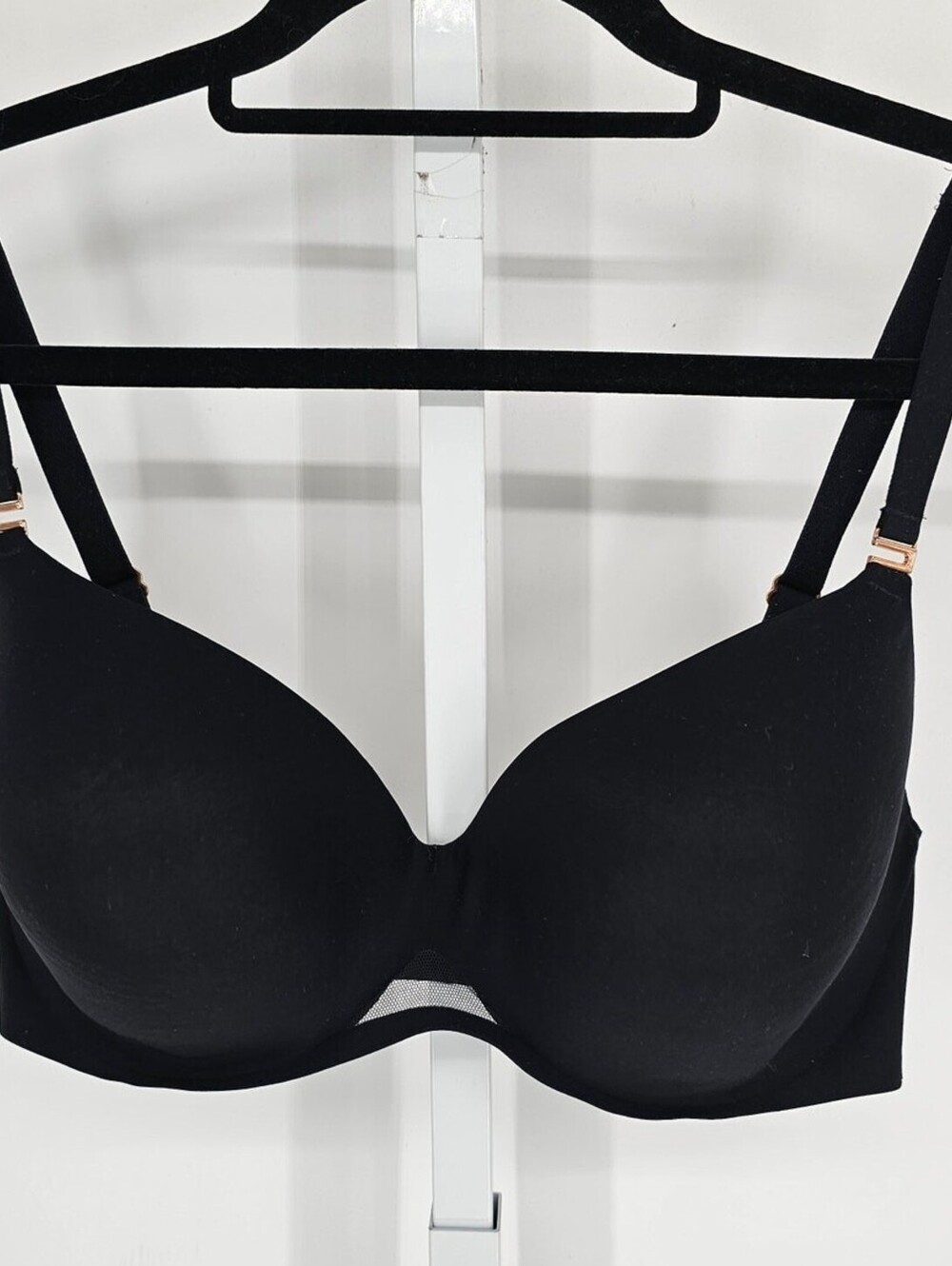 Soma Womens Sz 36DD Bodify Perfect Coverage T Shirt Bra Black